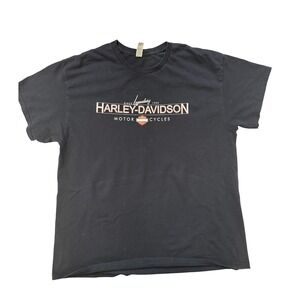 Harley-Davidson Motorcycles T Shirt Men XL Legendary 1903 Black Biker Chest Logo